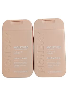Monday Moisture Shampoo & Conditioner Set 2/6.7oz Each